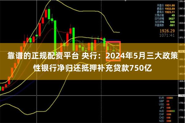 靠谱的正规配资平台 央行：2024年5月三大政策性银行净归还抵押补充贷款750亿